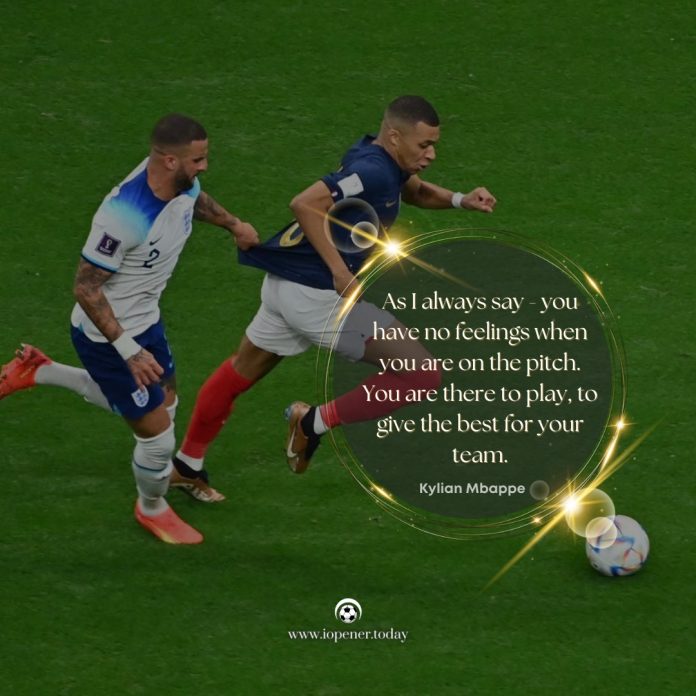 As I always say - you have no feelings when you are on the pitch. You are there to play, to give the best for your team.